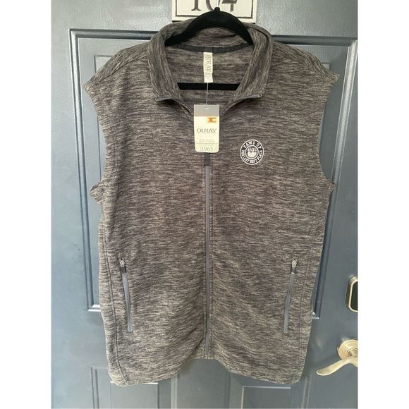 Ouray Sportswear NWT Guide Vest Men's Charcoal Gray, Size XL, MSRP $75 - Picture 1 of 9
